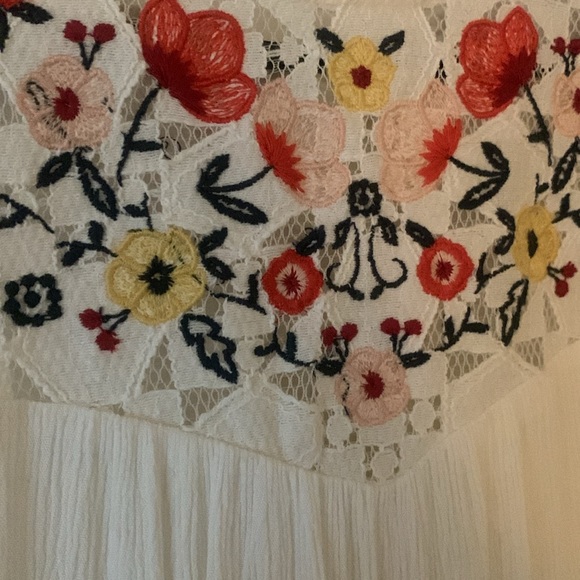 Embroidered sundress by Trixxy Clothing Company with liner. - Picture 2 of 4